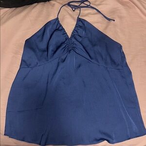 Banana Republic Blue Halter Top